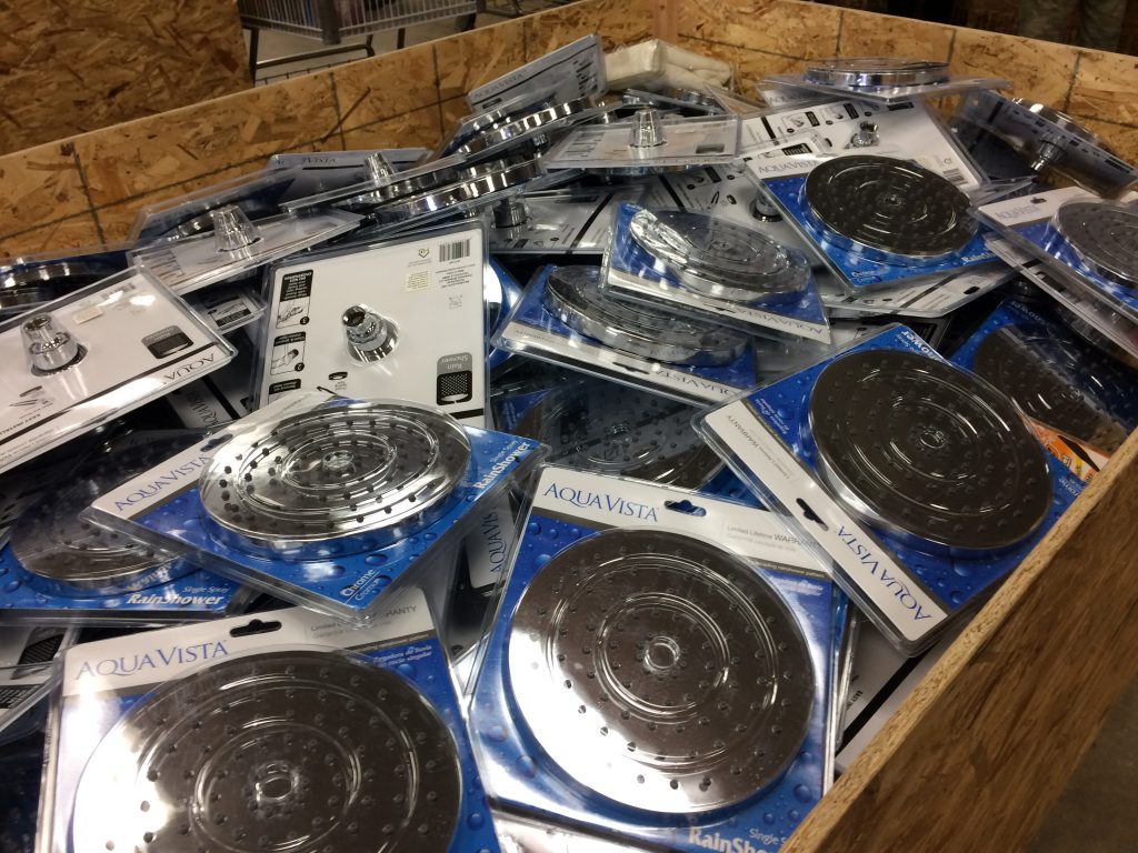 Showerheads at Falling Prices