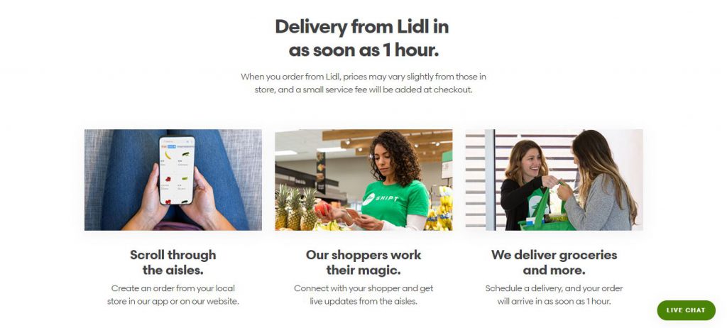 Shipt with Lidl