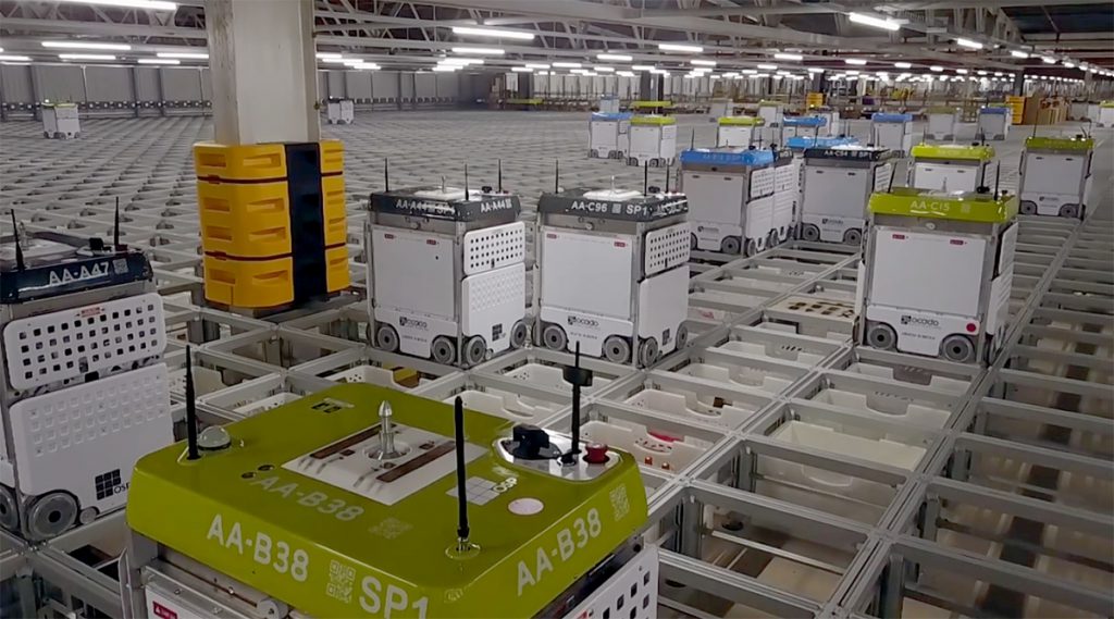 Ocado Warehouse